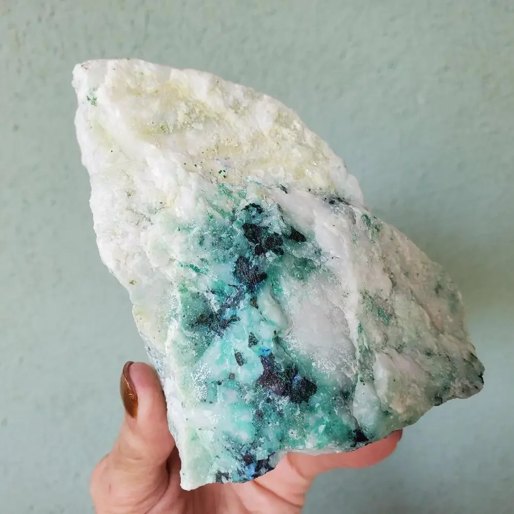 Phoenix Chrysocolla Crystal Stone Raw Specimen 728 grams